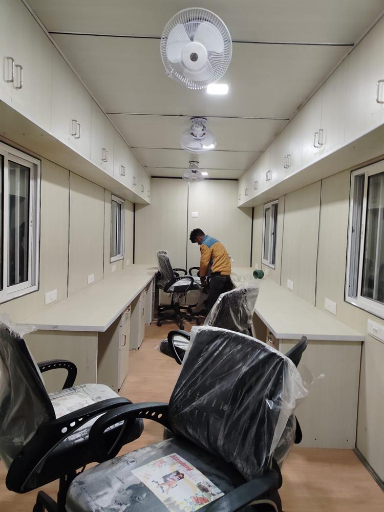 Storage Container Office view 2