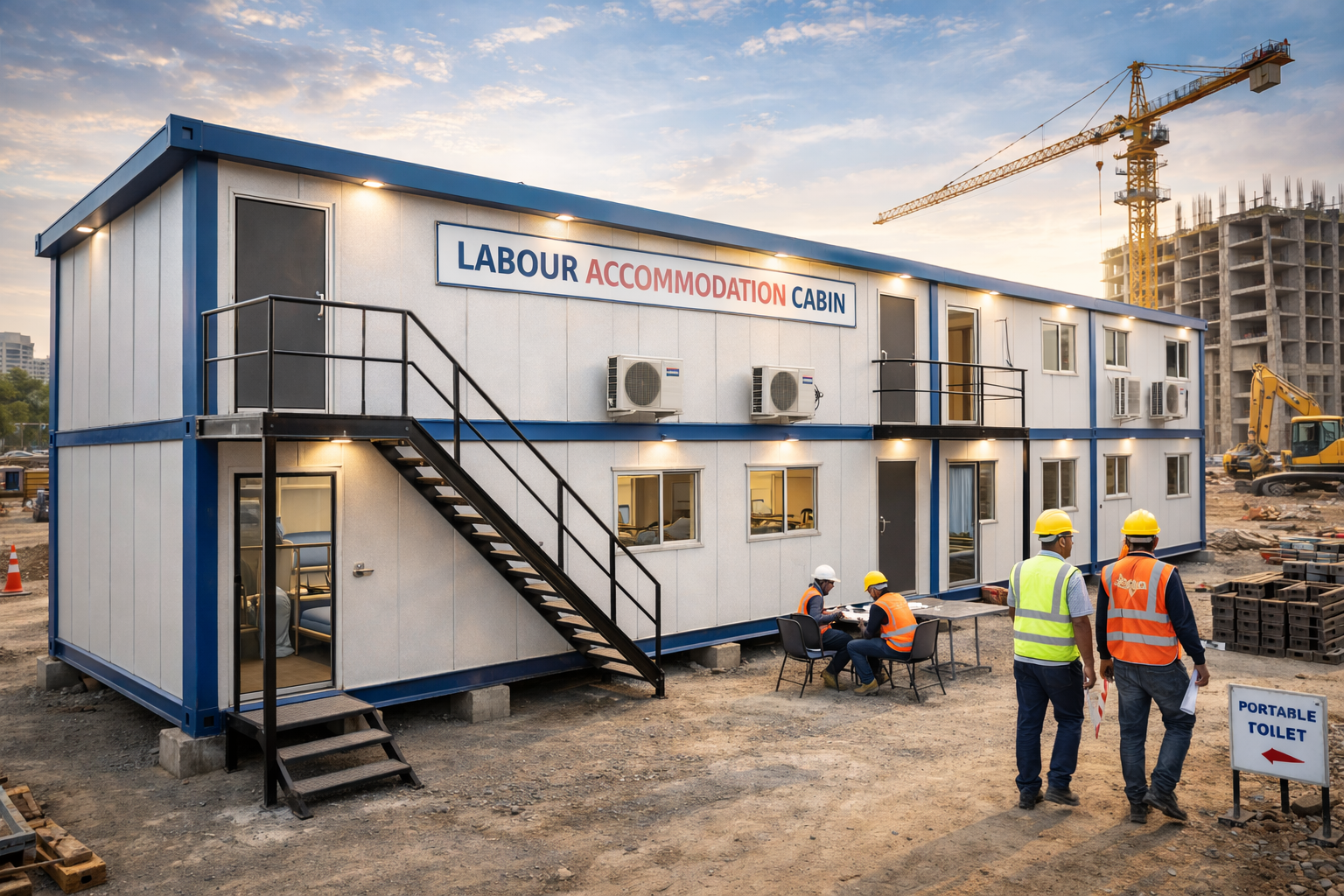 Accommodation Containers manufactured by SR Enterprises