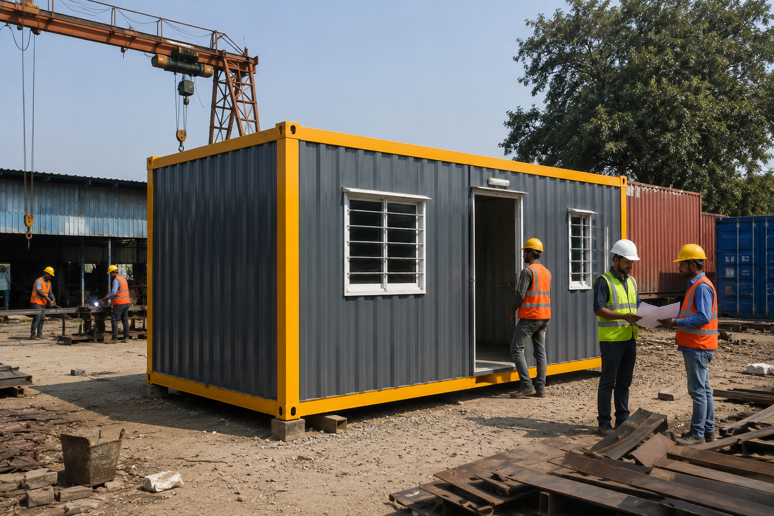 Modular Site Office Supplier view 2