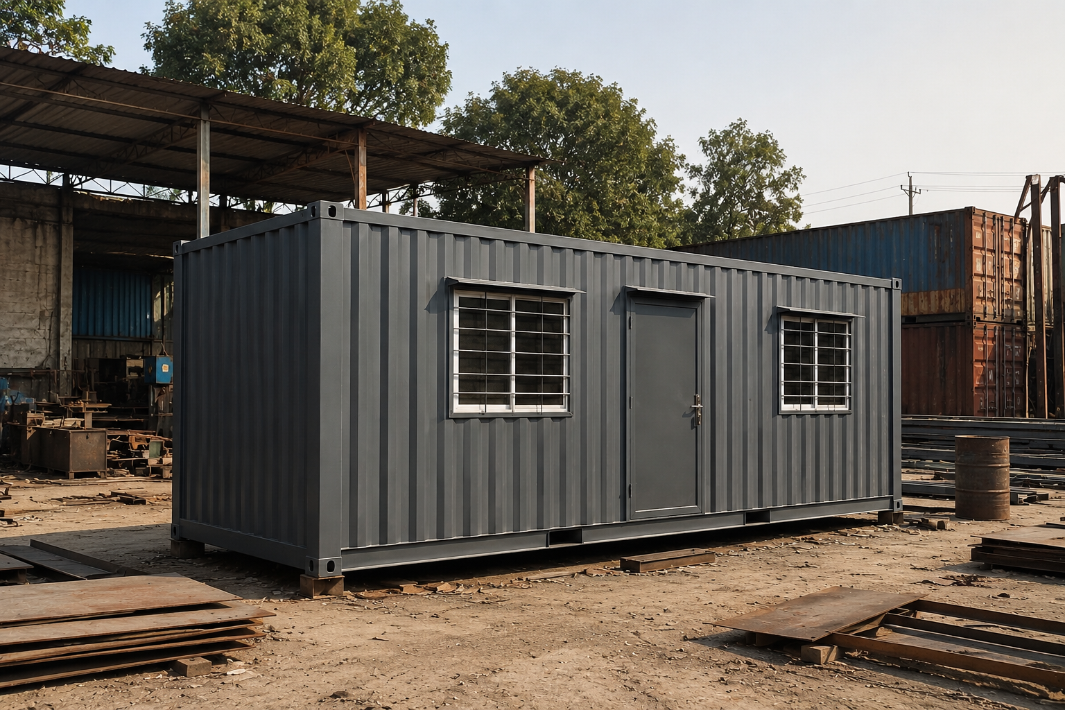 MS Container Fabrication view 4