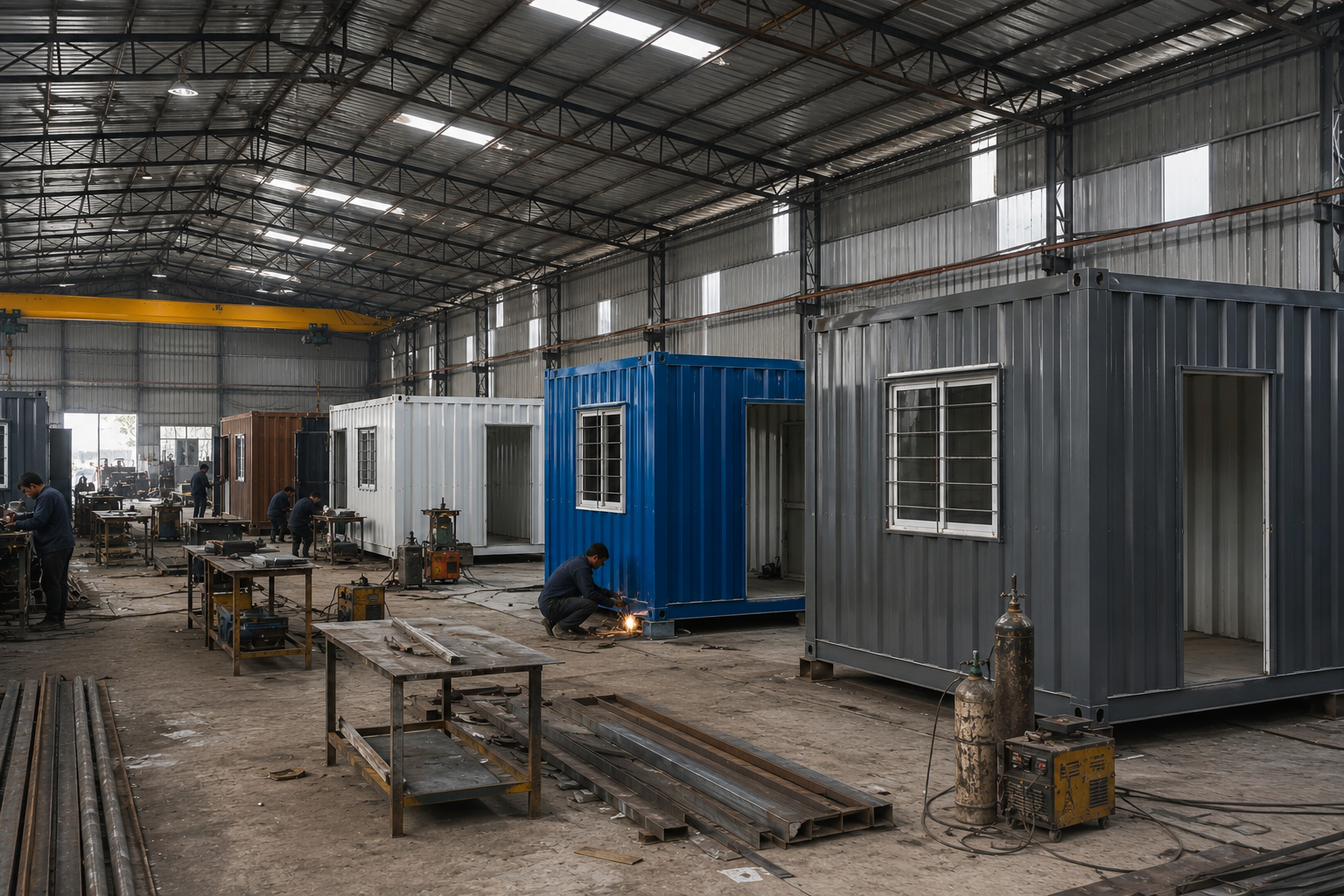 Portable Cabin Factory view 2