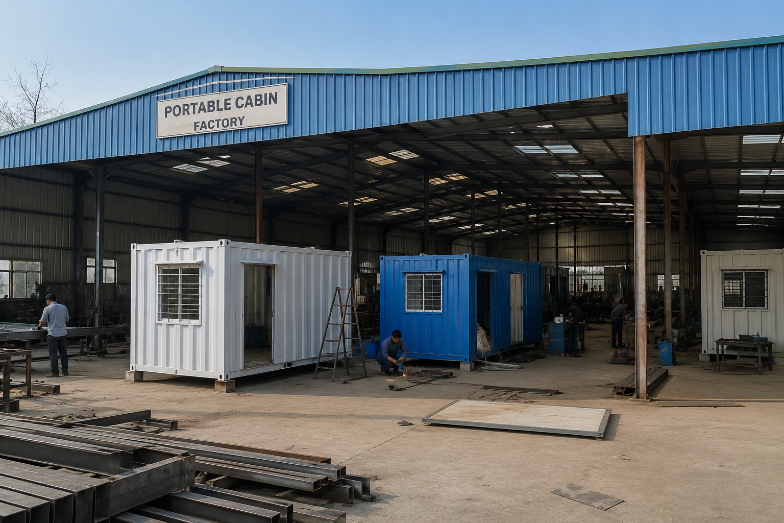 Portable Cabin Factory manufactured by SR Enterprises